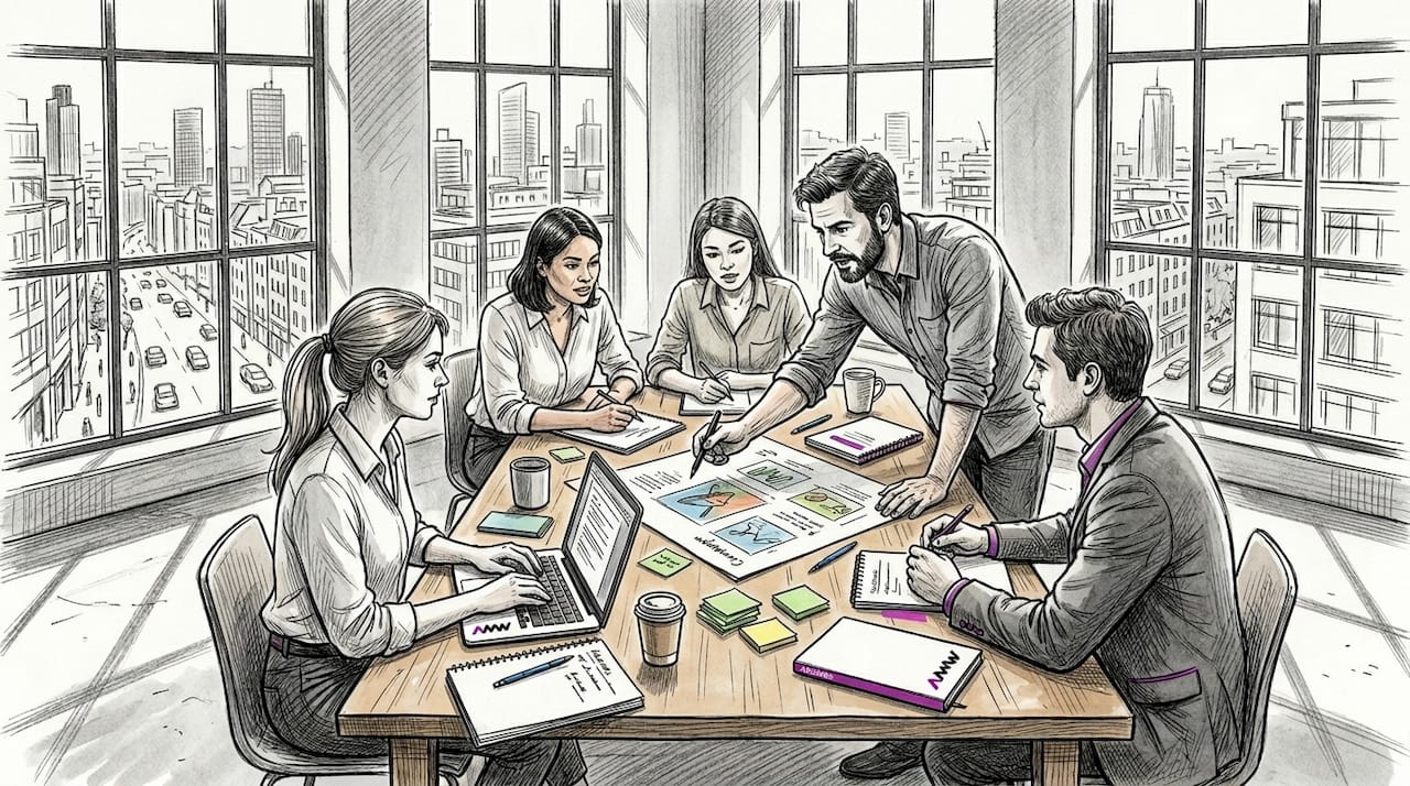 Project management in creative agencies: workflows and methods