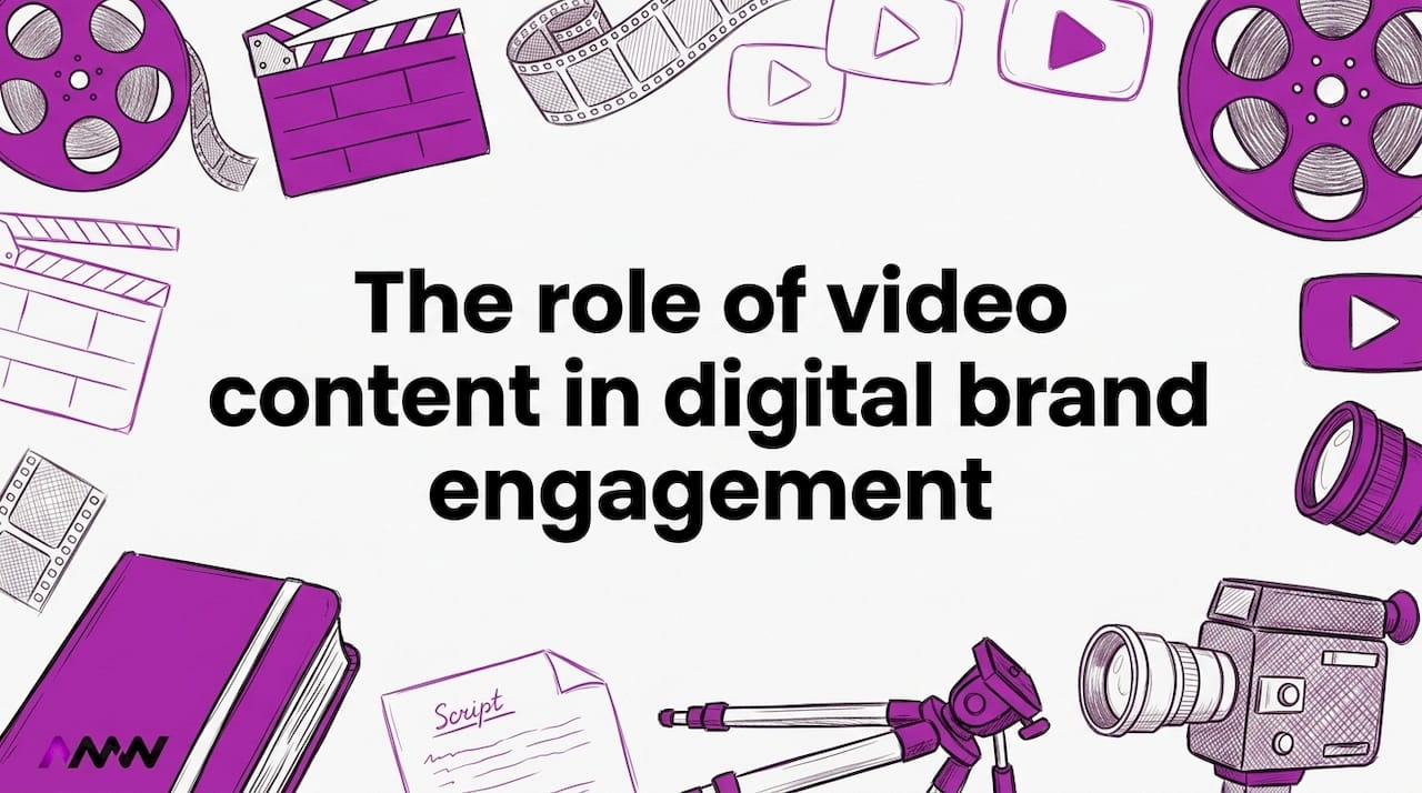 The role of video content in digital brand engagement