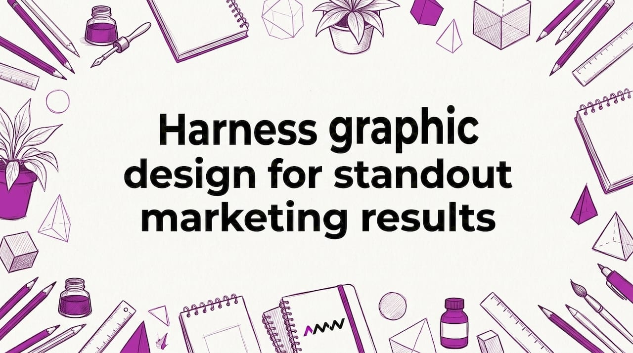 Harness graphic design for standout marketing results