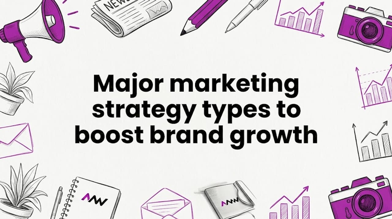 Major marketing strategy types to boost brand growth