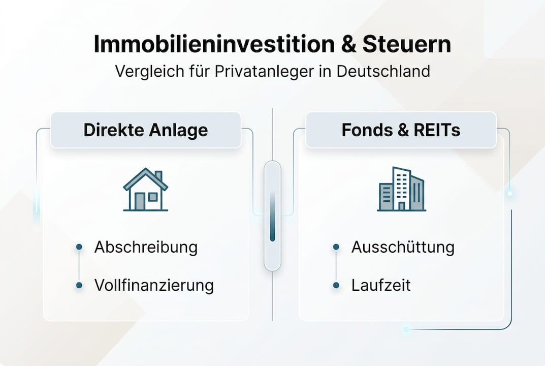 Übersicht zu steuerlichen Gestaltungsmöglichkeiten beim Immobilienbesitz
