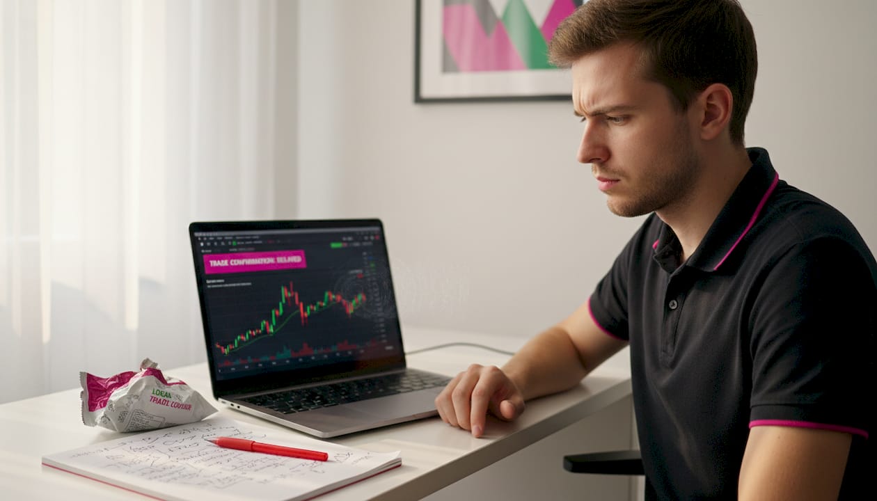 Trader frustrated by slow trade execution