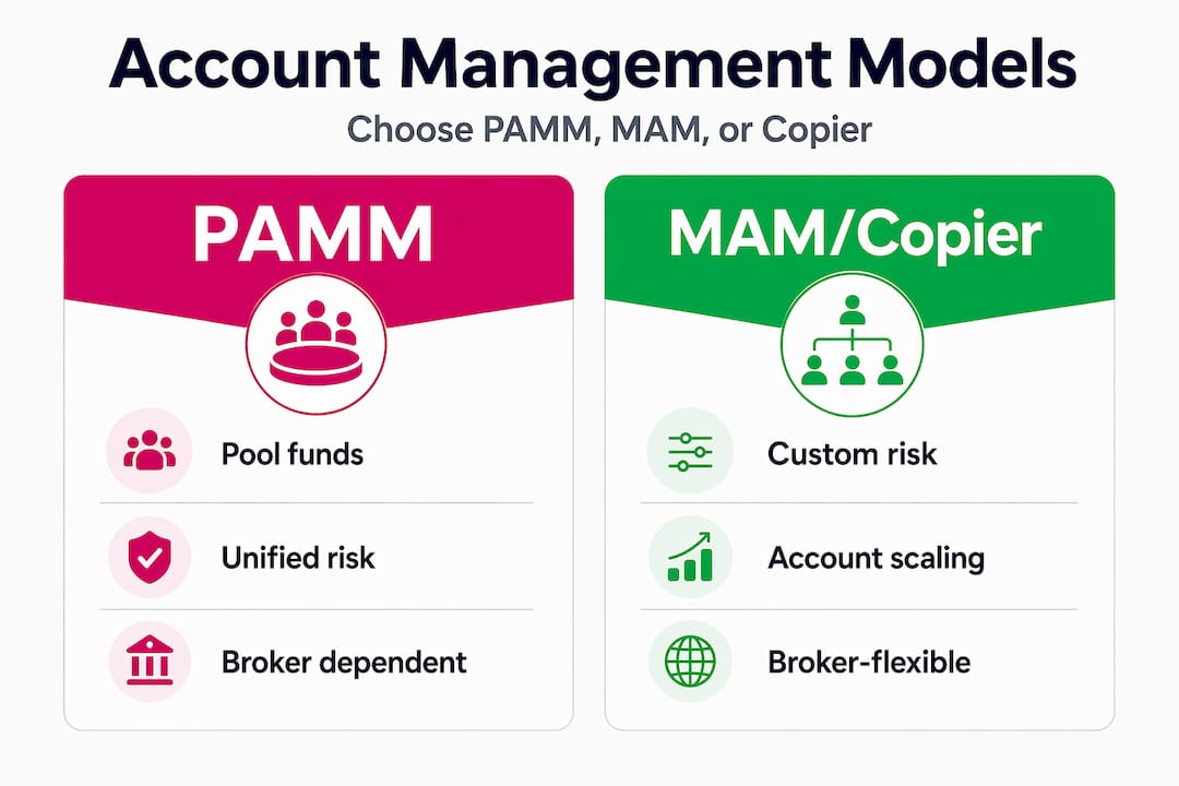 Infographic comparing PAMM and MAM copier models