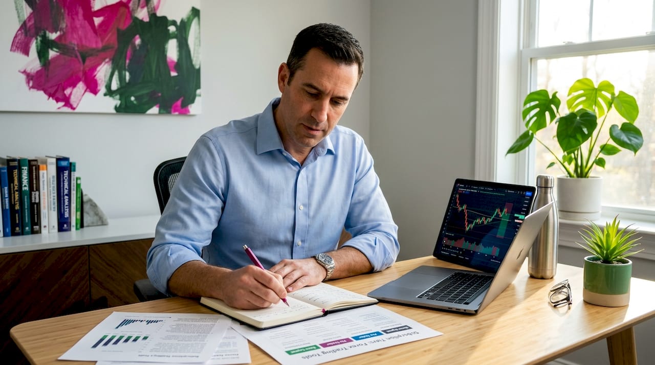 Financial analyst reviewing subscription tiers charts