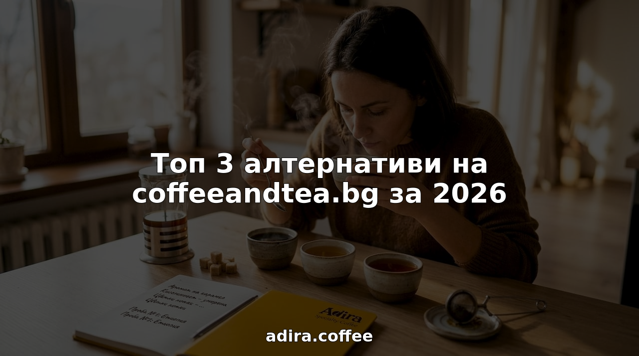 Топ 3 алтернативи на coffeeandtea.bg за 2026