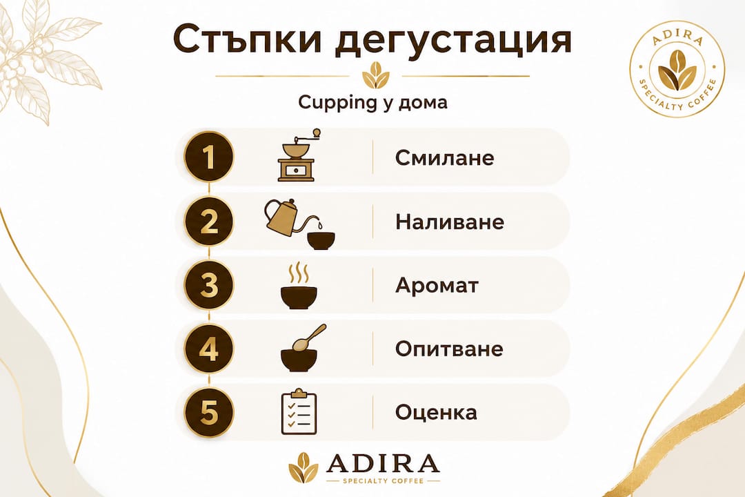 Инфографика: Как да организираме домашна дегустация – стъпка по стъпка
