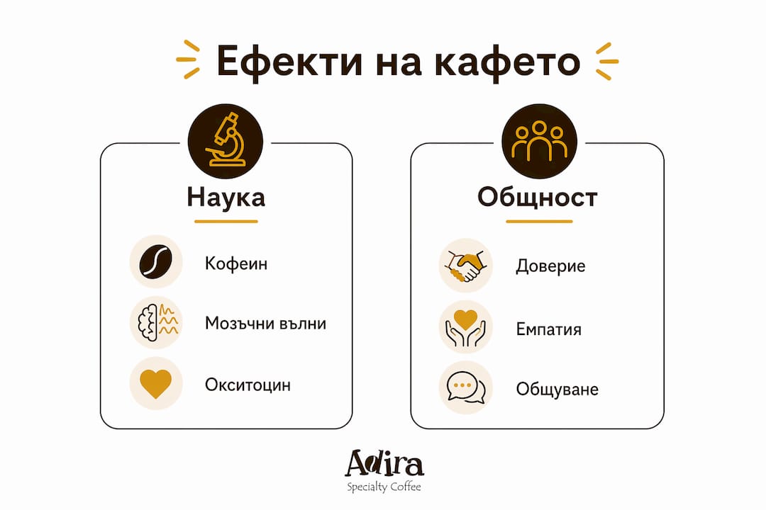 Инфографика: Как кафето влияе на тялото и обществото ни