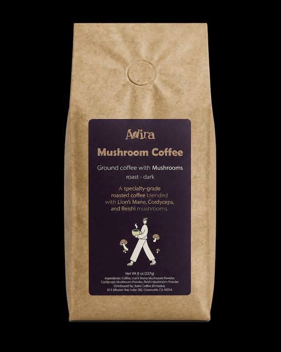 Mushroom Coffee (Dark Roast)