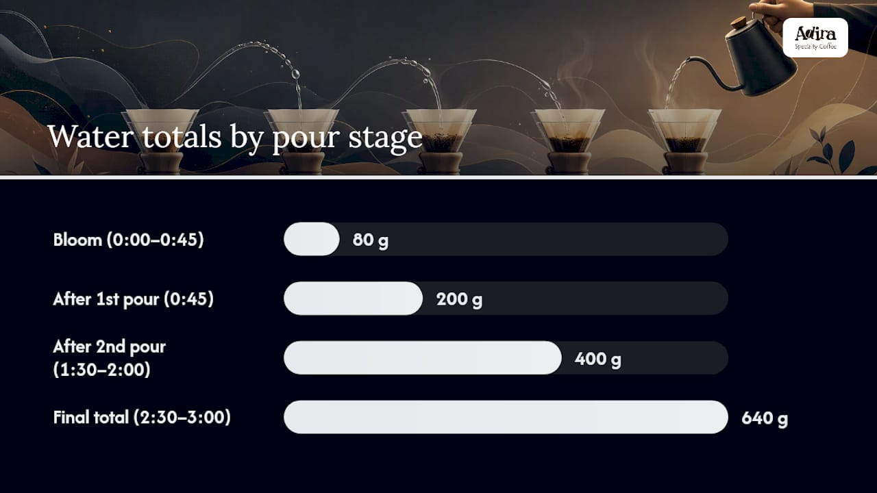 A step-by-step Chemex recipe you can use right now — overview diagram
