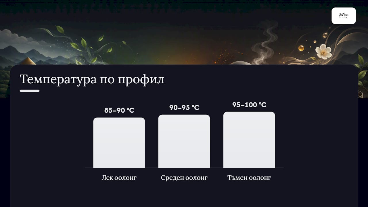 Как да заварите оолонг според вкусовия му профил — overview diagram