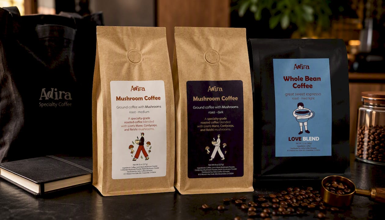 Mushroom Coffee (Medium Roast)