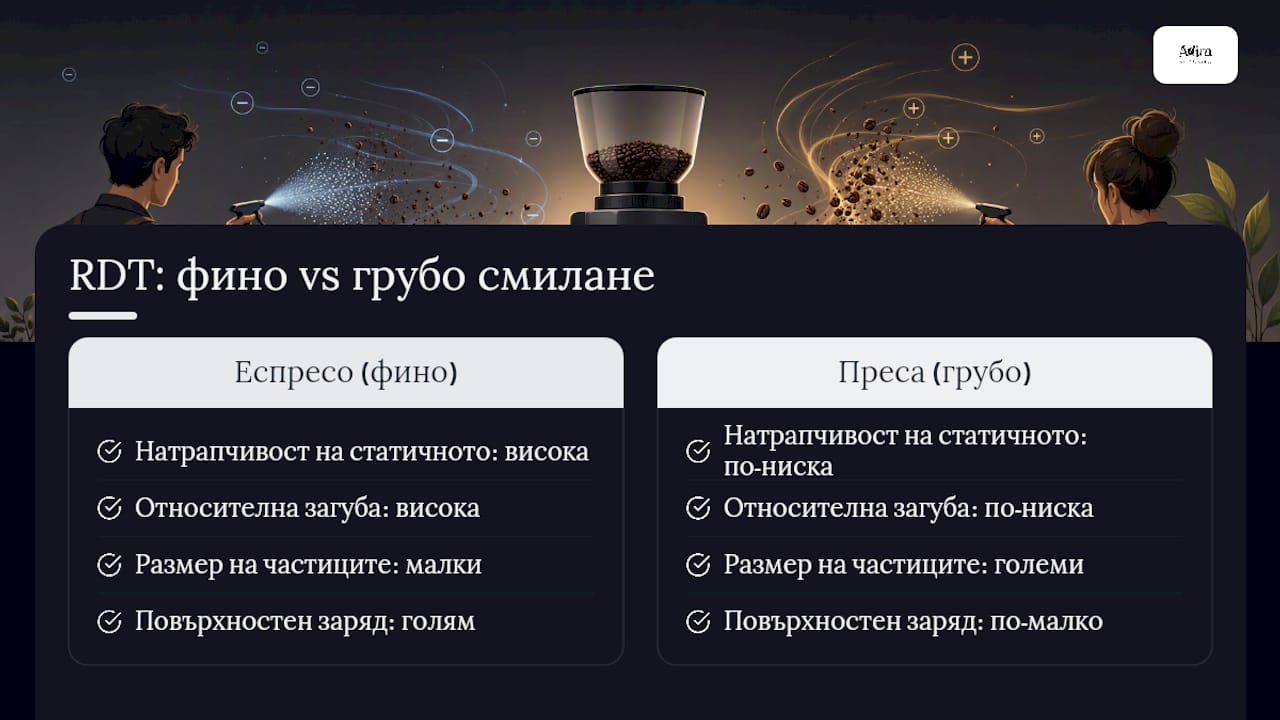 Сравнение между фино и грубо смилане