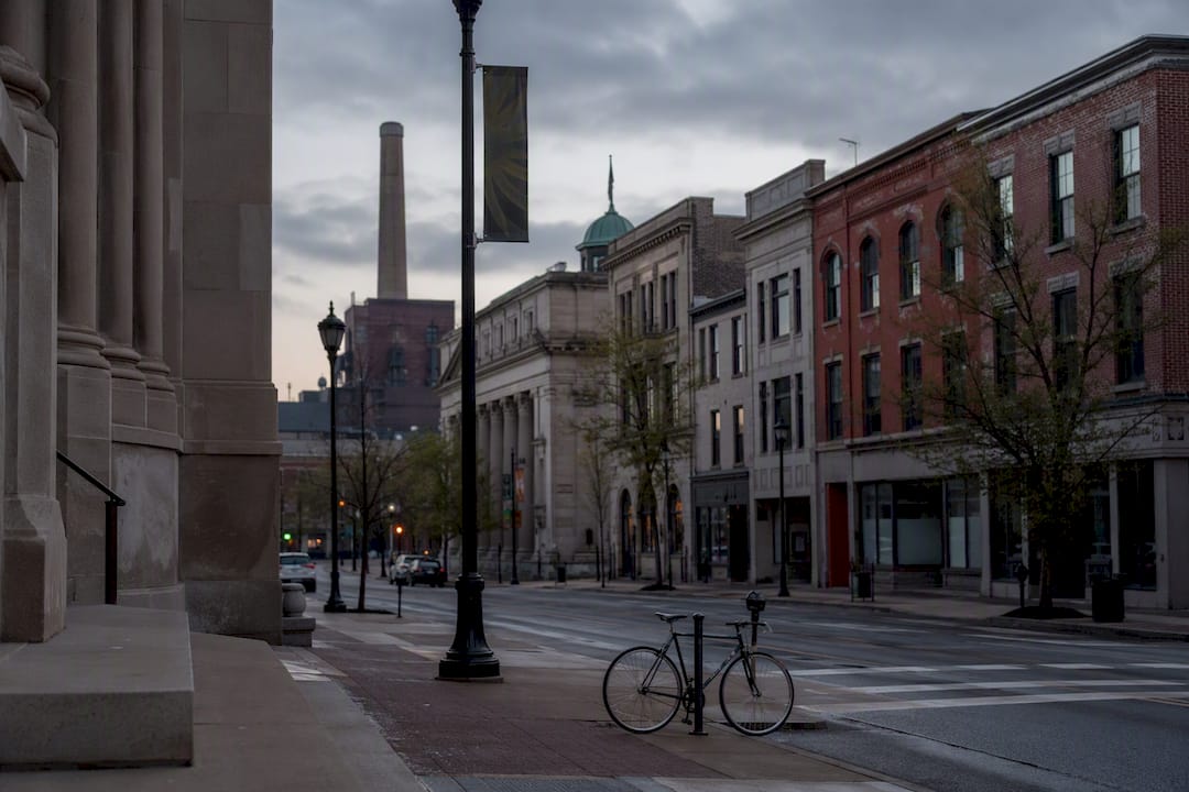 Scranton street and civic buildings