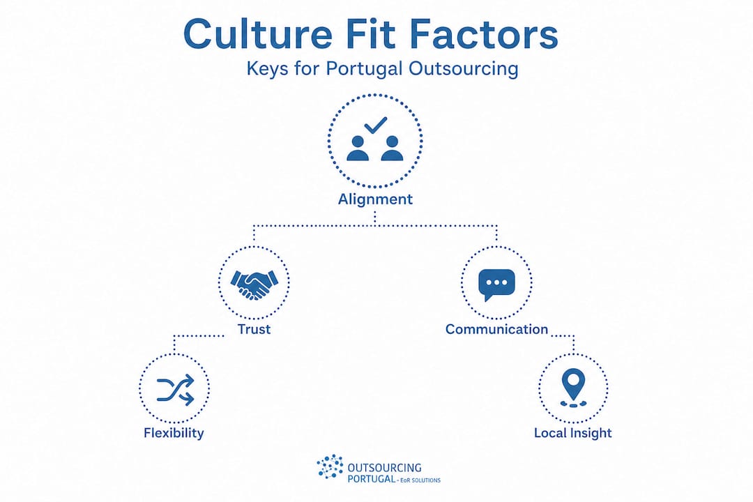 Hierarchy infographic of culture fit success factors