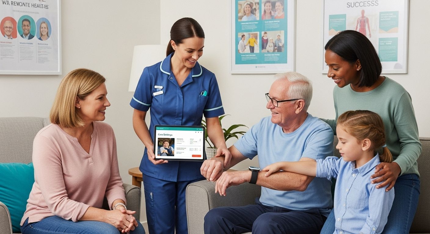 remote monitoring care settings family