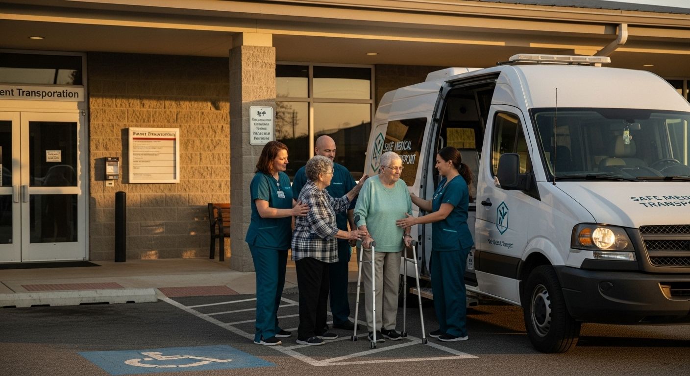 medical transport, rehabilitation patient