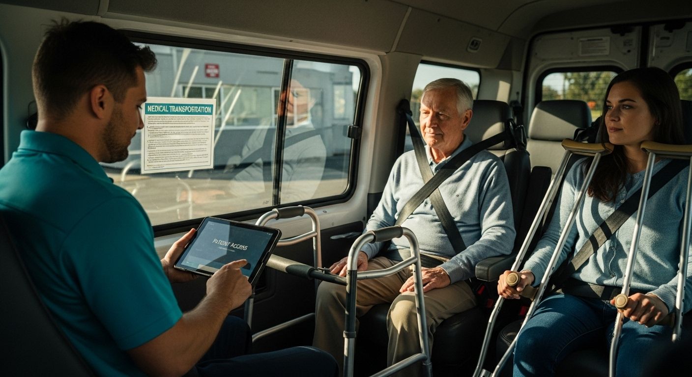medical transport patient access