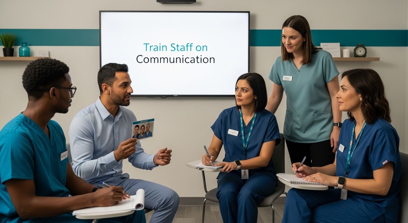 staff training patient interaction