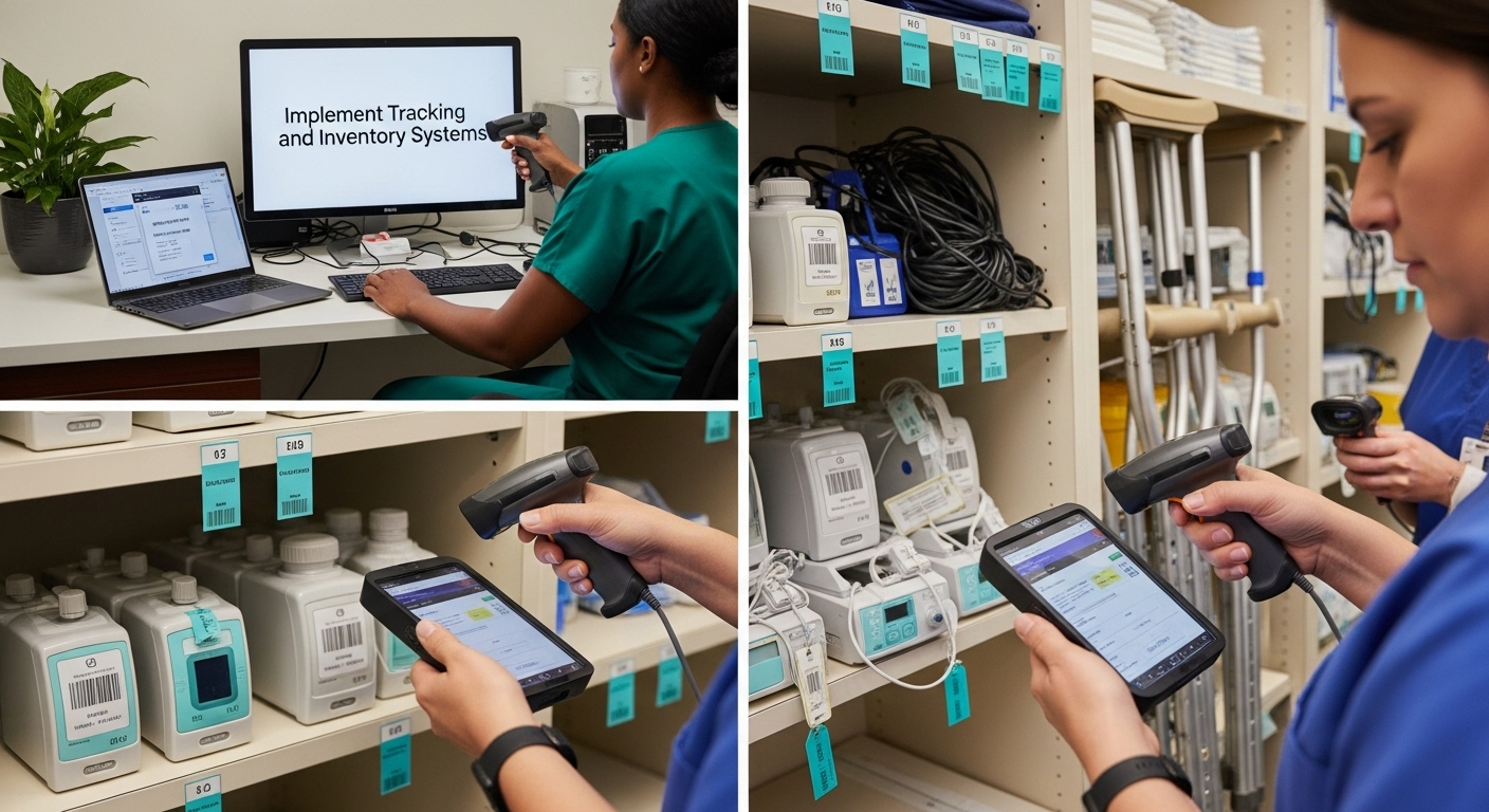 tracking inventory medical equipment