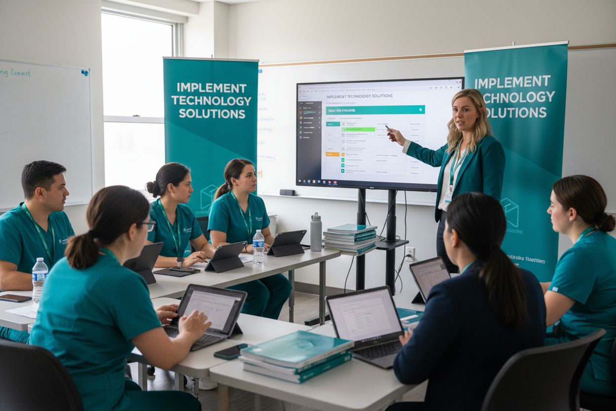 technology implementation, staff training