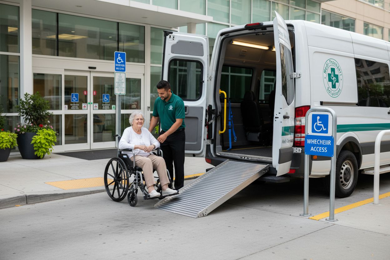 nemt driver patient van