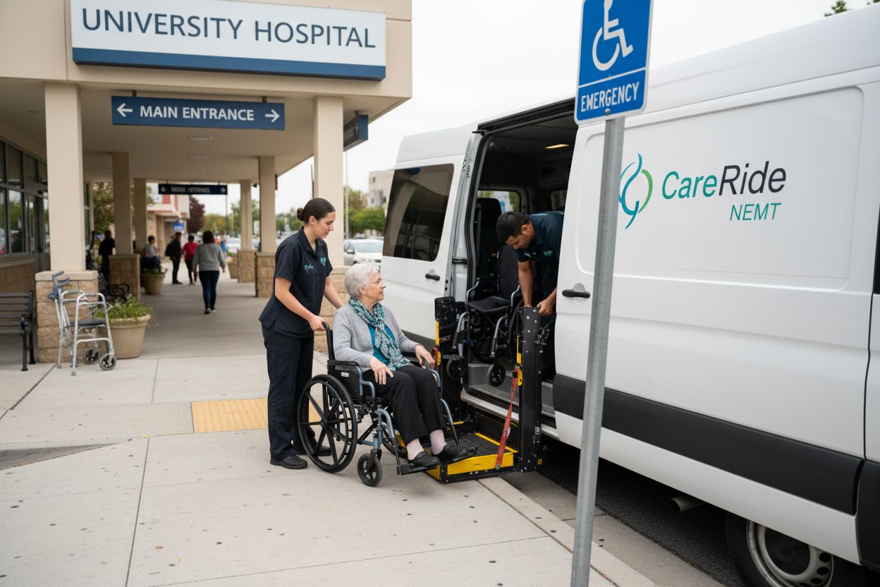 NEMT wheelchair transport