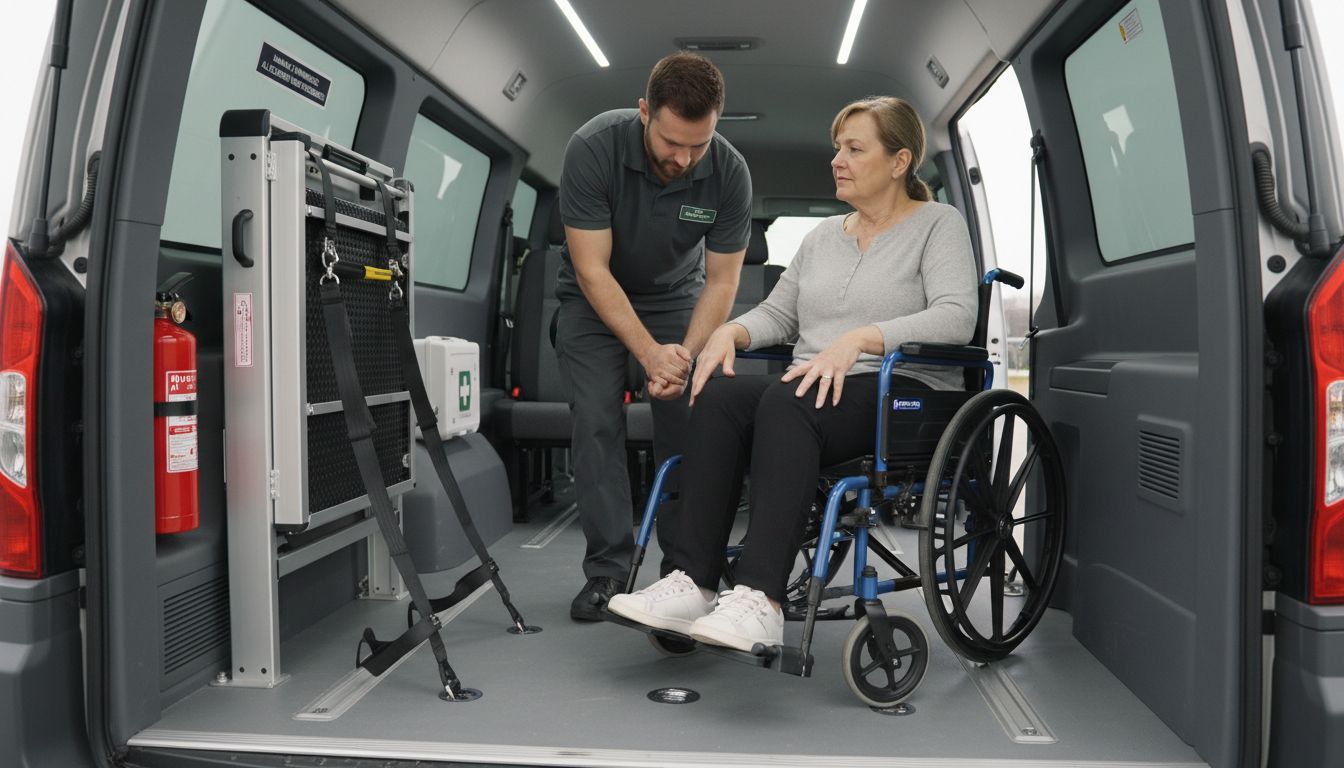 wheelchair van interior