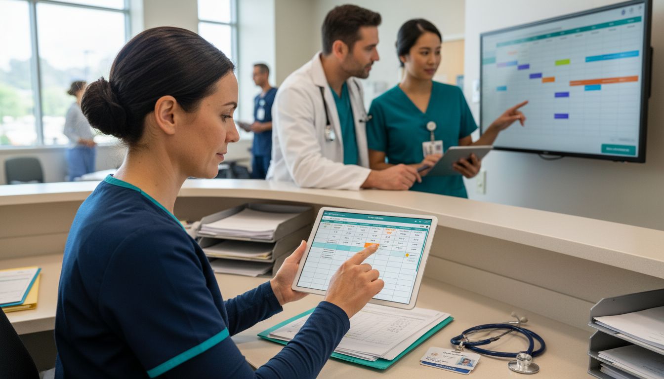 digital medical scheduling workflow