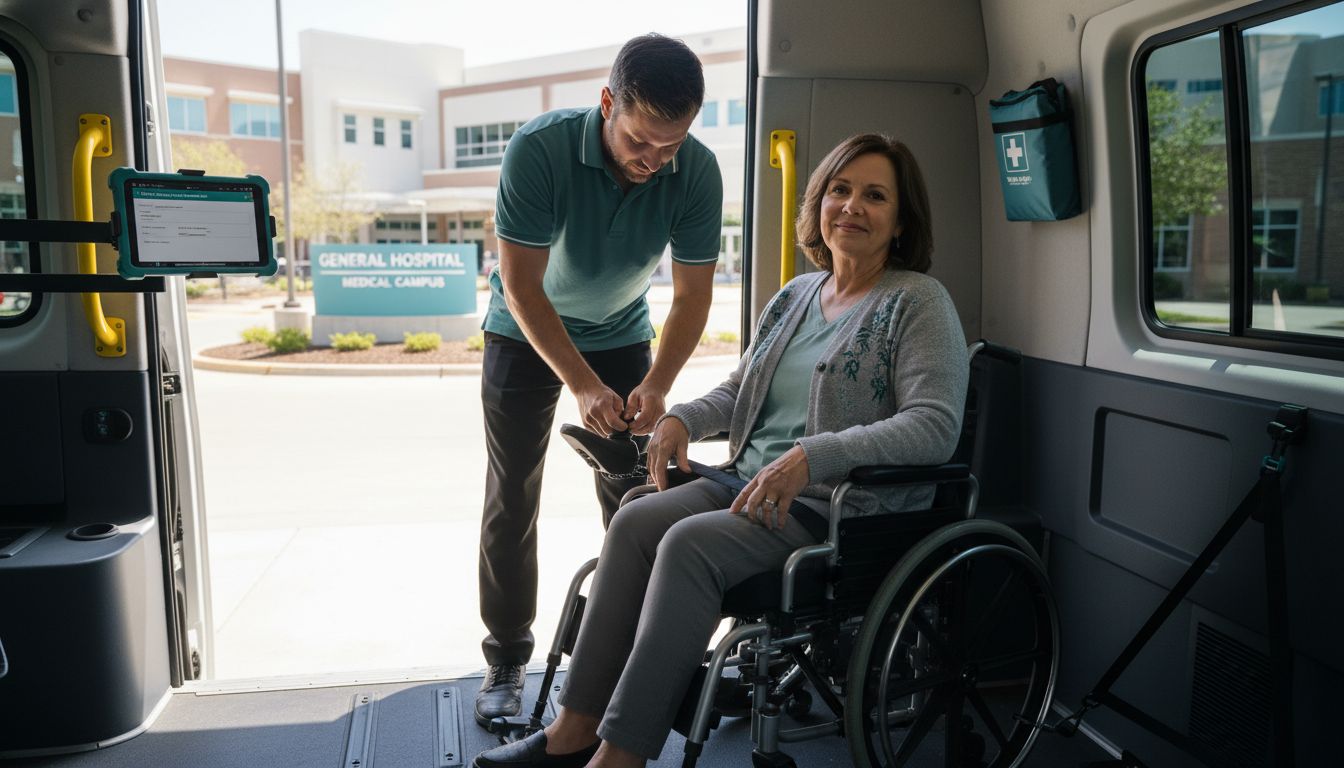 wheelchair van interior