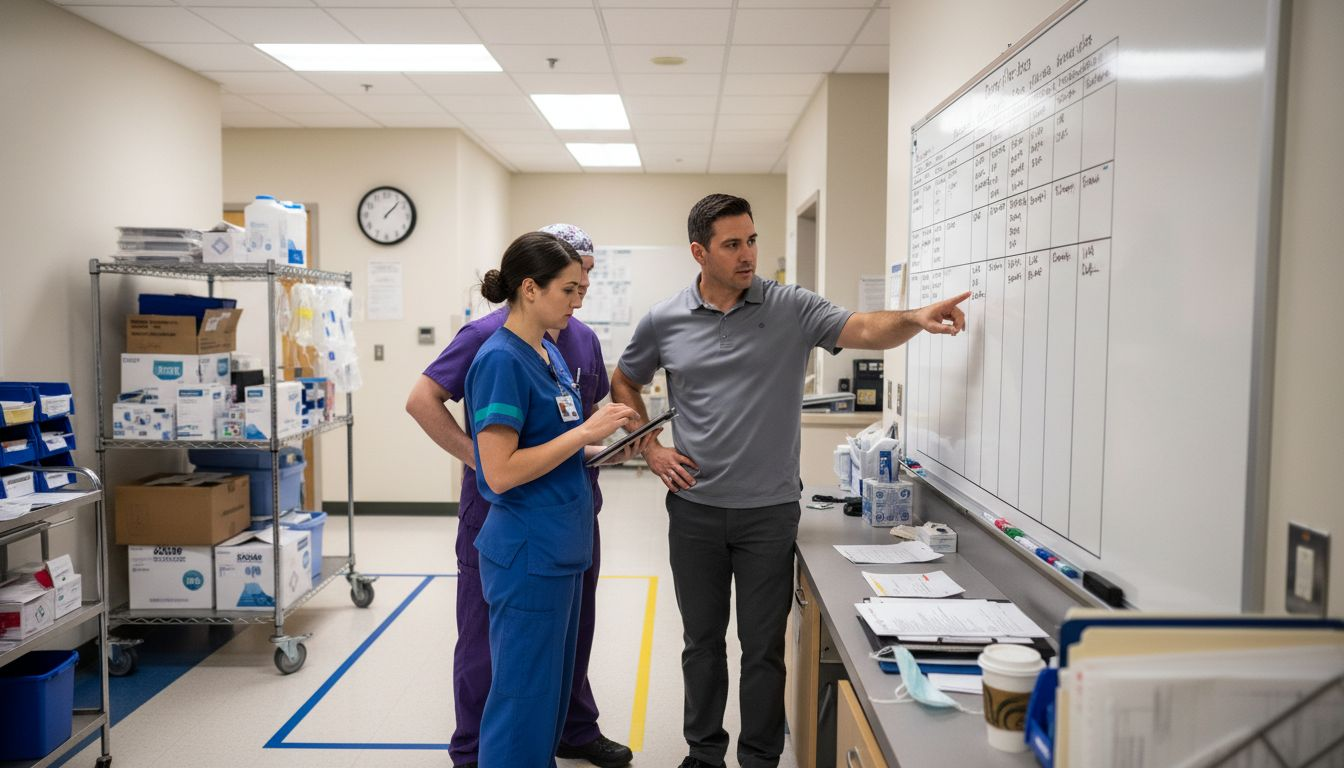 Enhance patient experience through optimized logistics