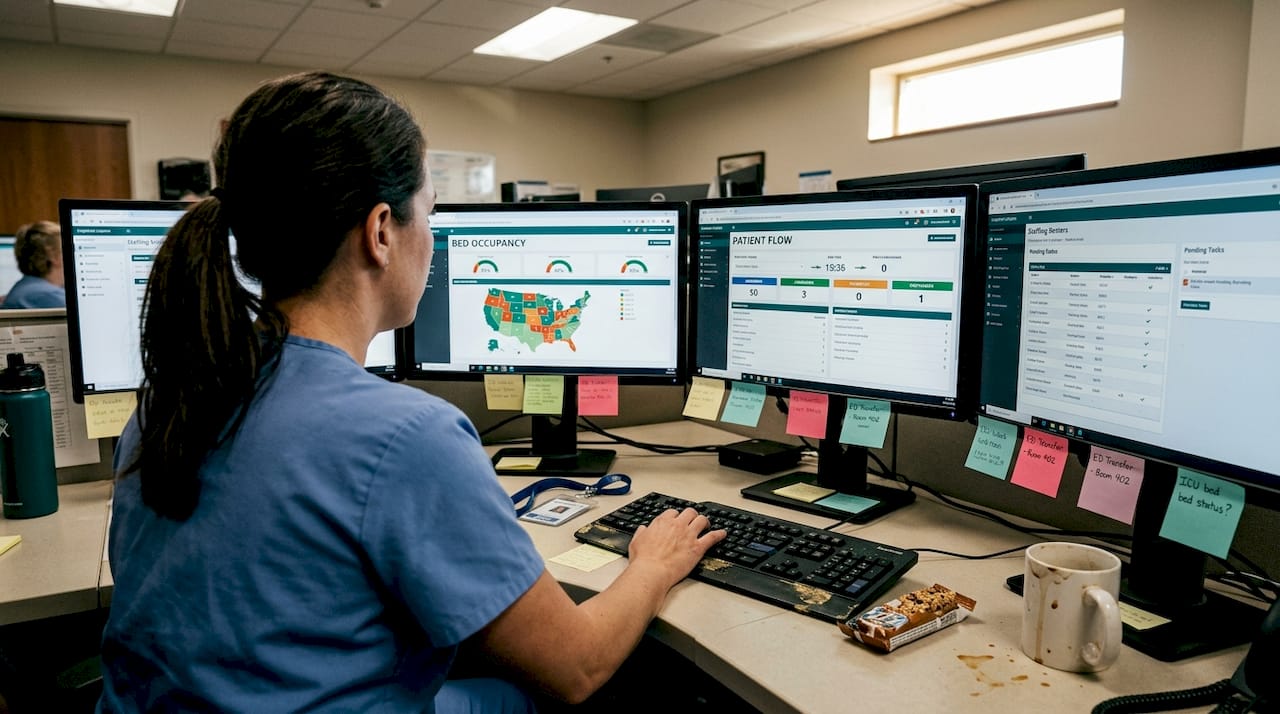 Patient logistics optimization: 25-38% faster care flow