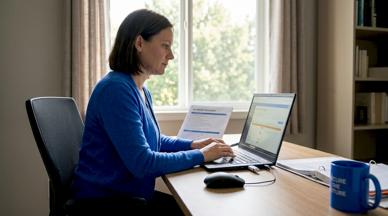IT analyst scanning for subdomain vulnerabilities