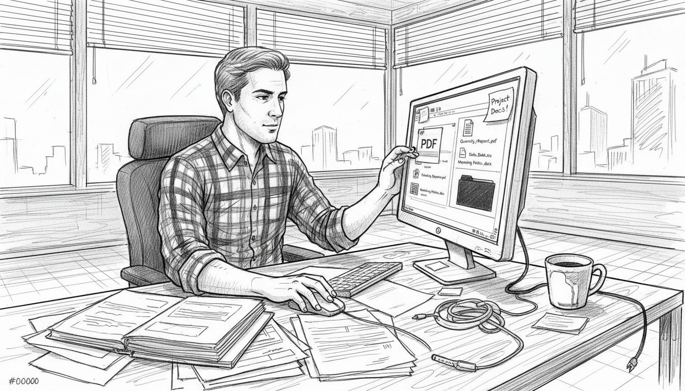 Workflow for opening documents: seamless file access