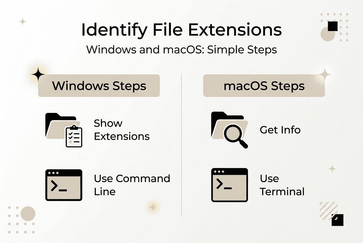 Infografica che riassume i passaggi di identificazione per entrambi i sistemi