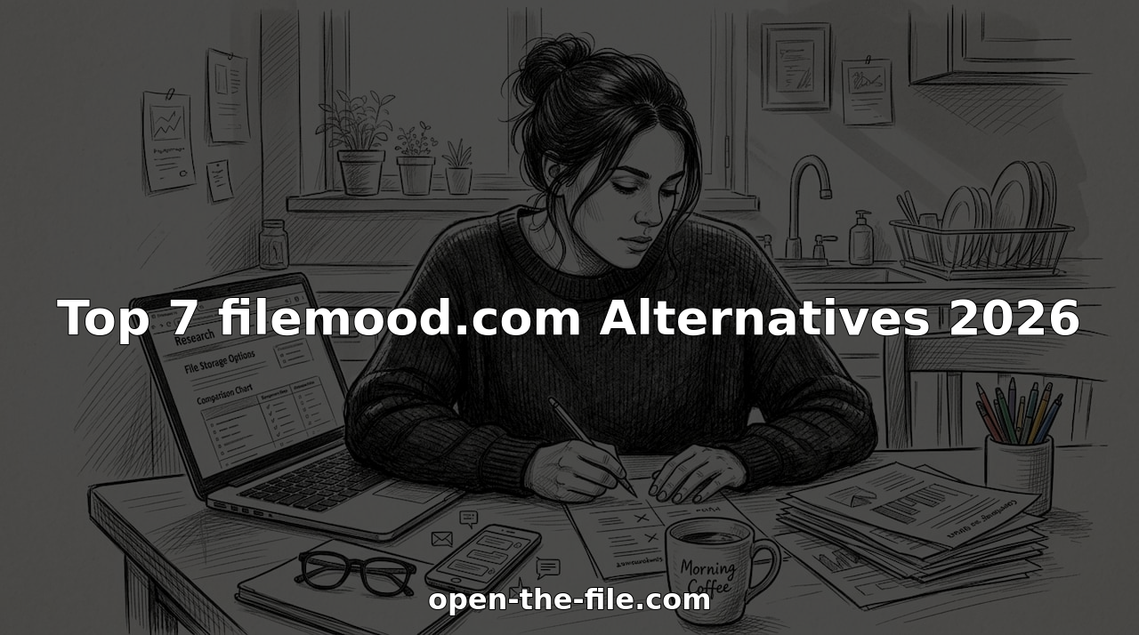 ## Le 7 migliori alternative a filemood.com nel 2026