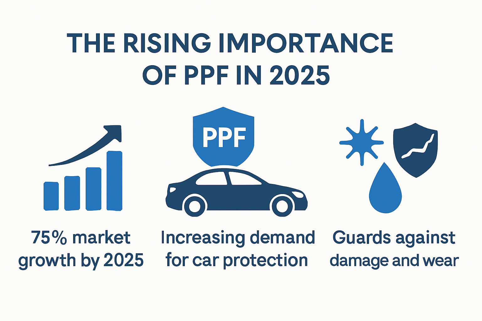 Infographic showing PPF benefits and trends in 2025