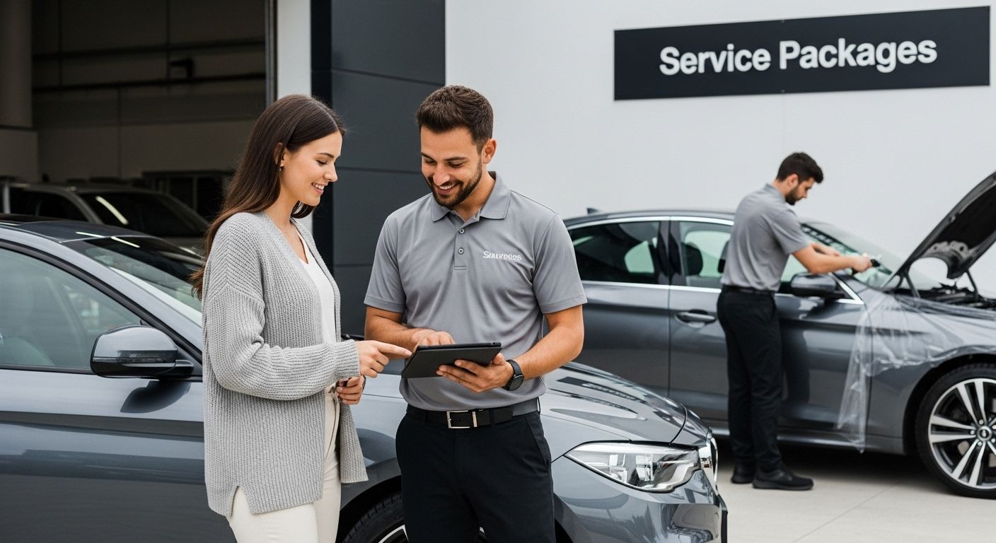 service advisor client car packages