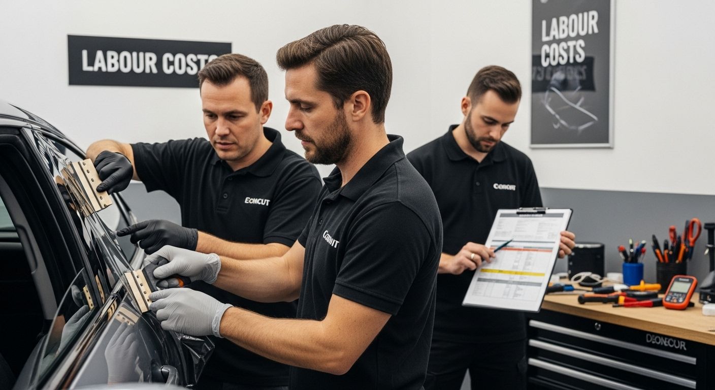 vehicle wrap labour estimation