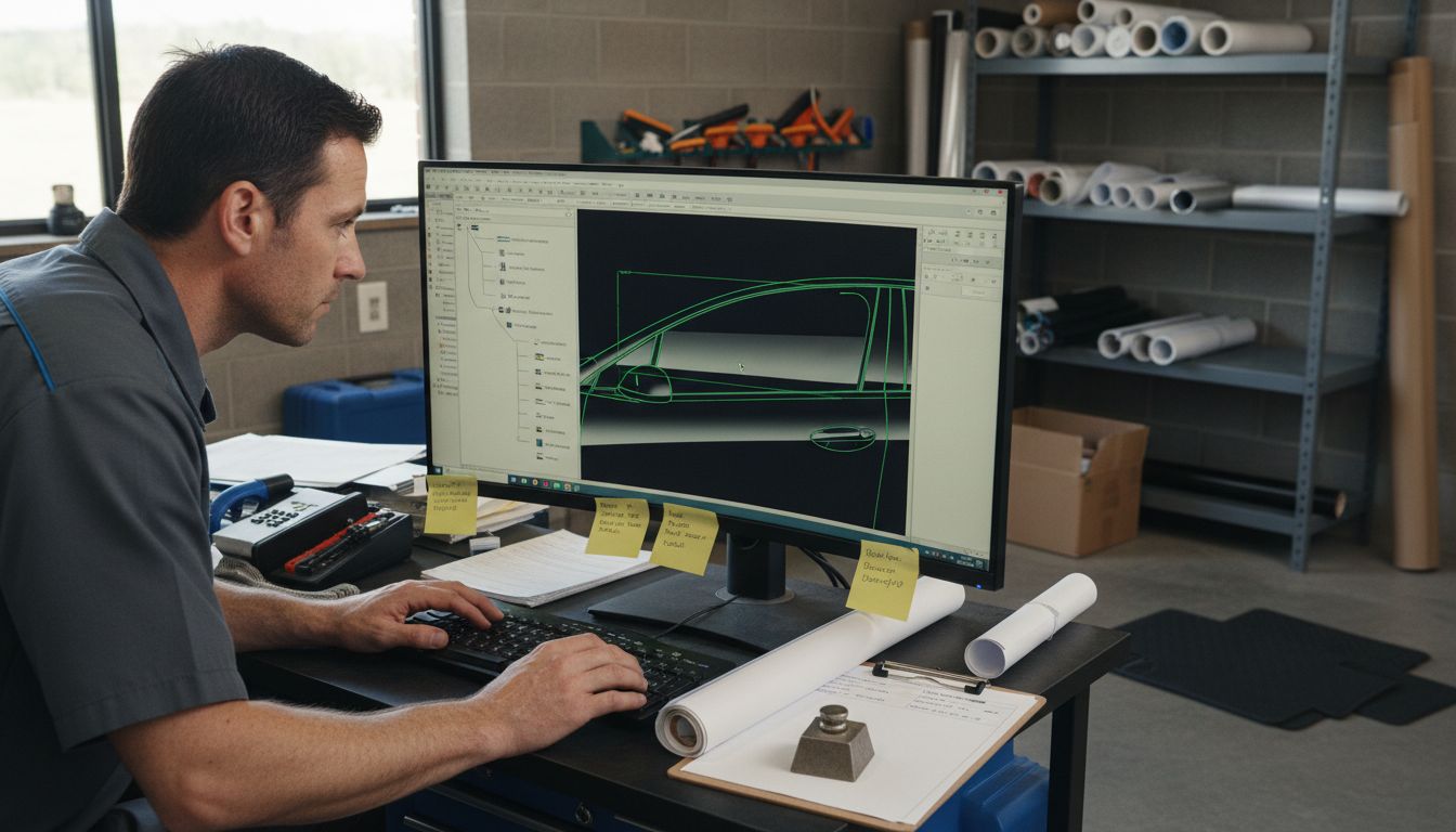 window film pattern software