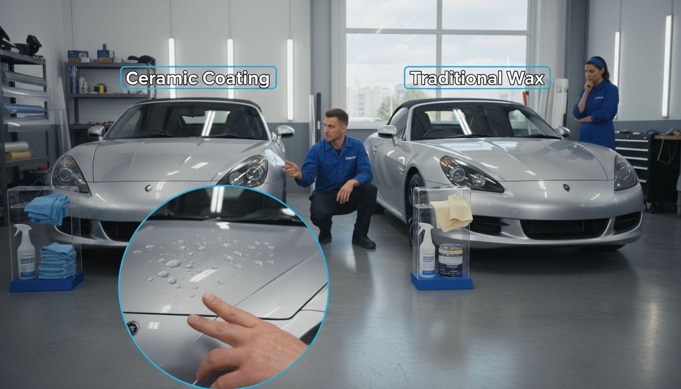 ceramic coating vs waxing