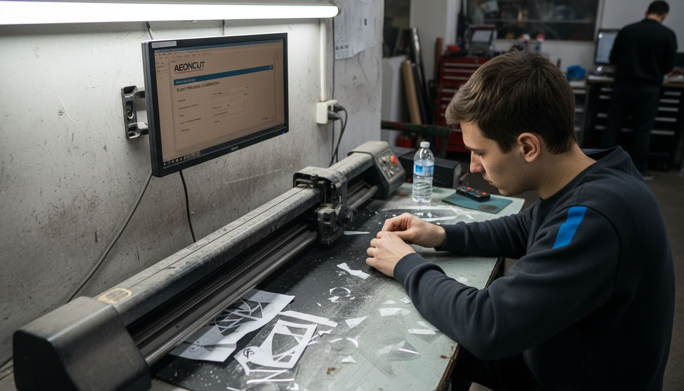 Calibrating PPF plotter with AEONCUT settings