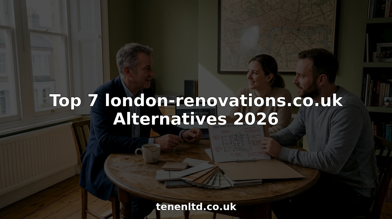 Contractor meeting with homeowners in Victorian London living room