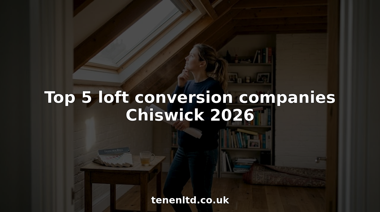 Loft conversion living room in Chiswick home