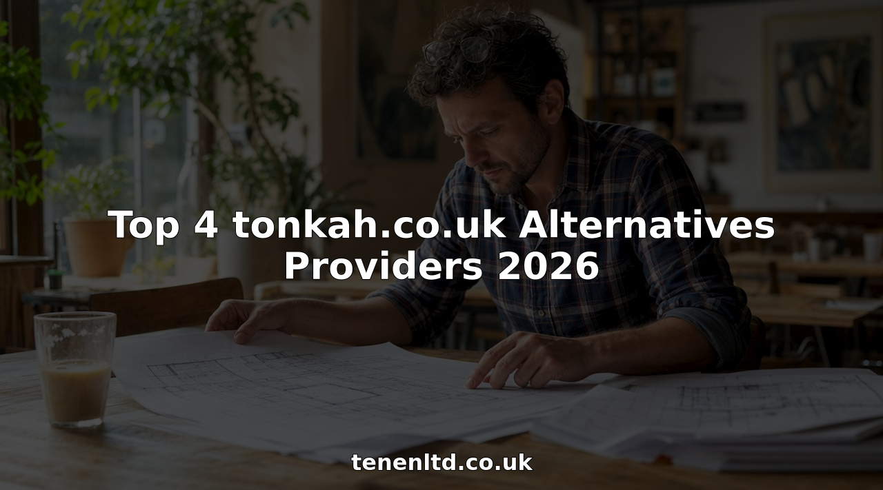 Man reviewing home renovation blueprints at table