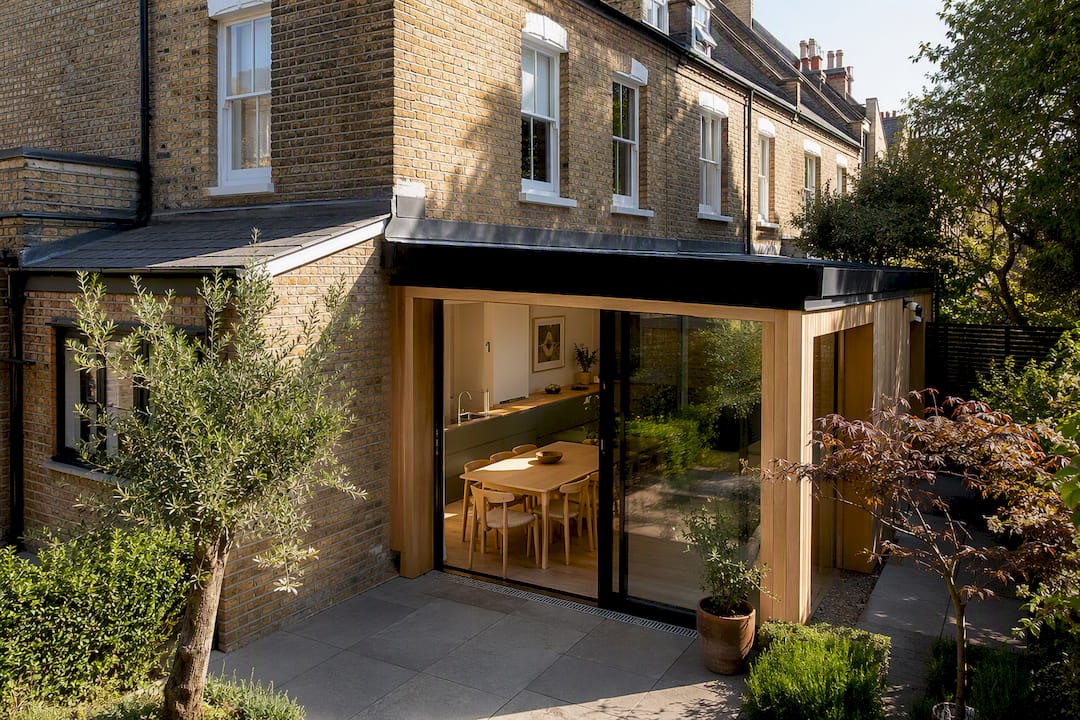 Victorian terrace with contemporary rear extension