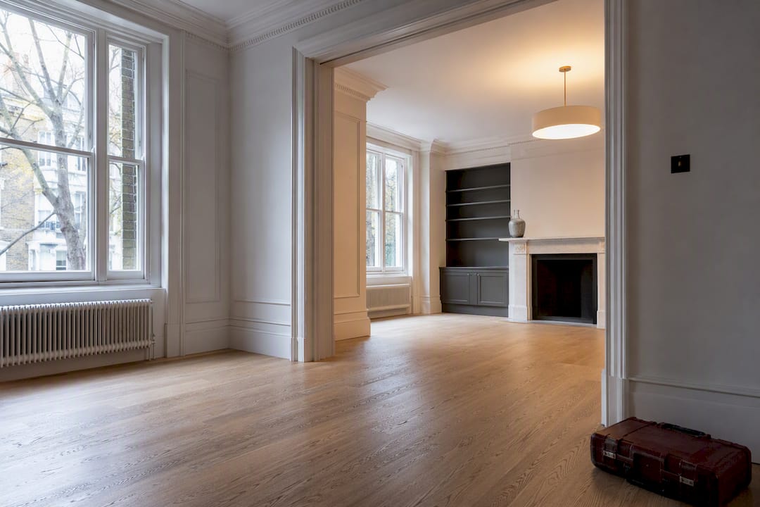 Handover-ready London townhouse refurbishment interior