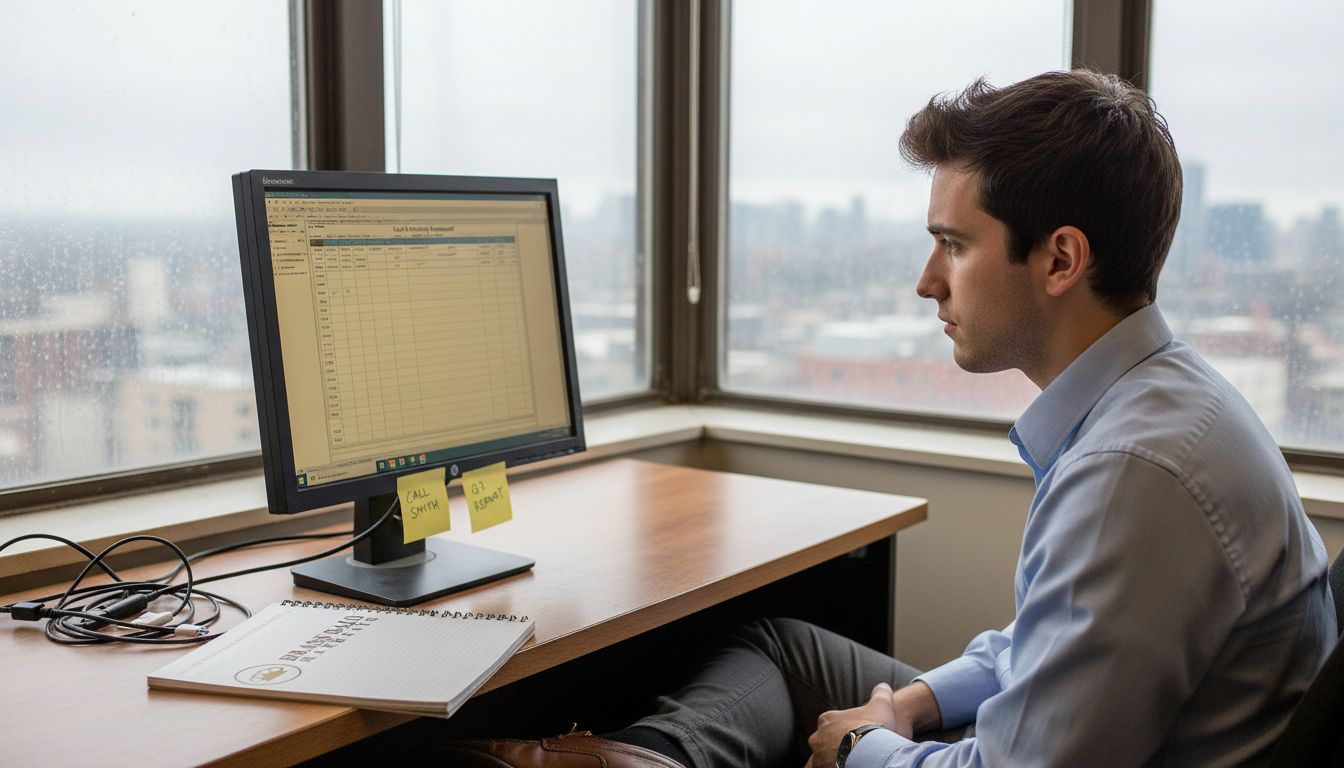 Entrepreneur using digital lead generation software