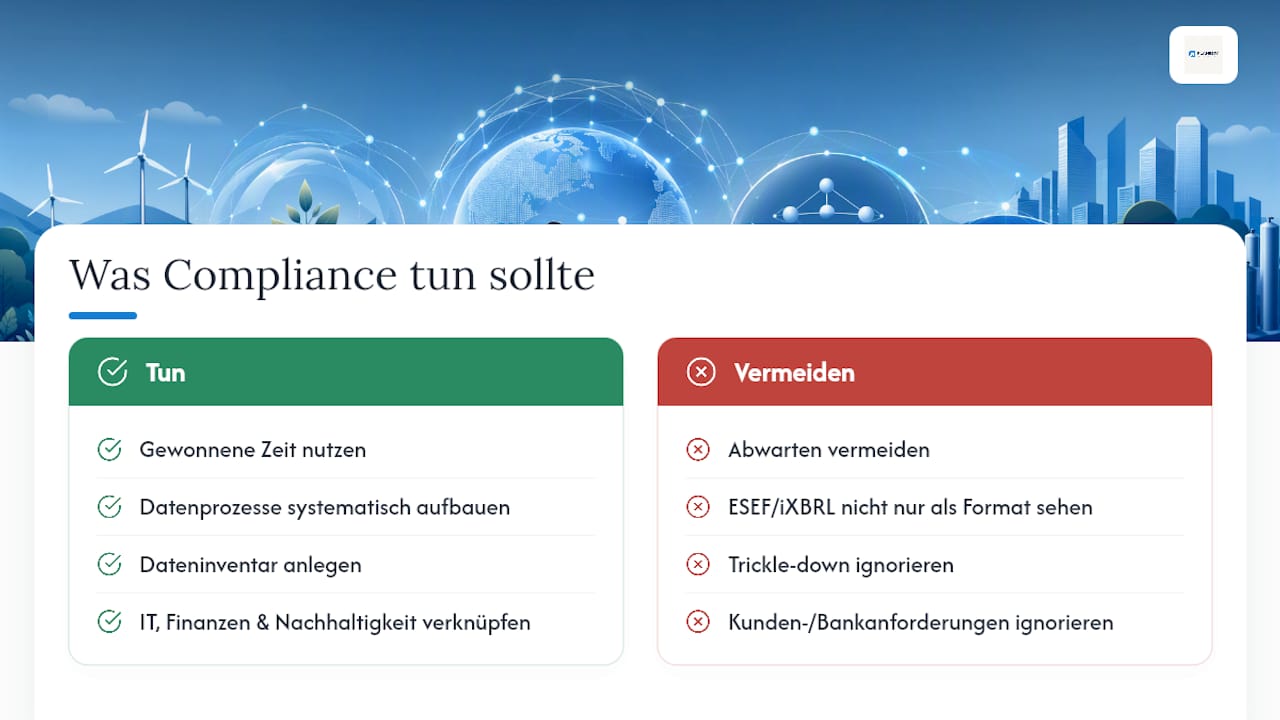 Was Compliance-Verantwortliche nach den Omnibus-Änderungen wirklich tun sollten — overview diagram