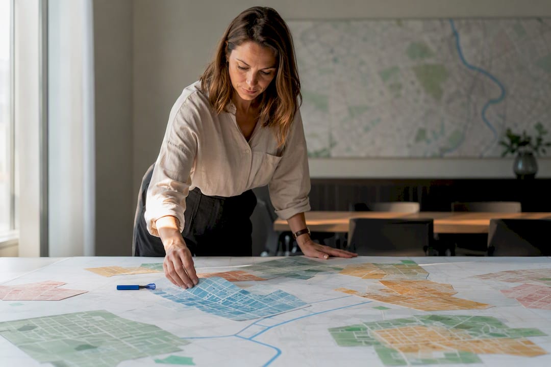 Kommunale Fachplanung unter Verwendung von Quartierskarten