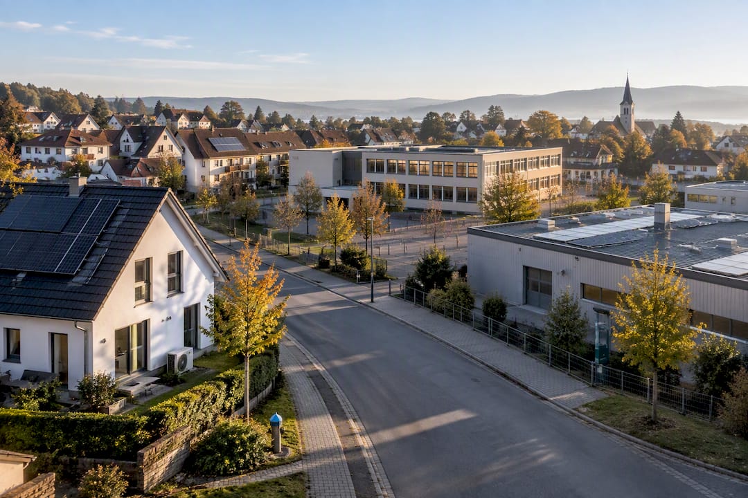 Kommunale Gebäudestruktur zur Prognose des Wärmebedarfs